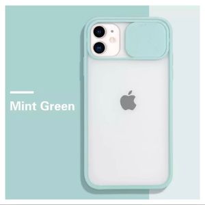 iPhone XR Camera Protector PRIVACY Phone Case Mint